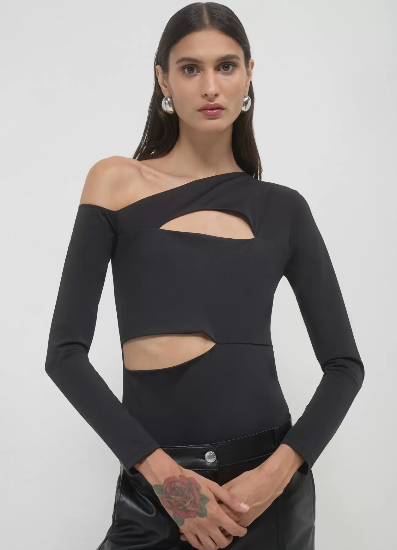 CALLIOPE Body Scollo Cut Out Ultrablack Fashion