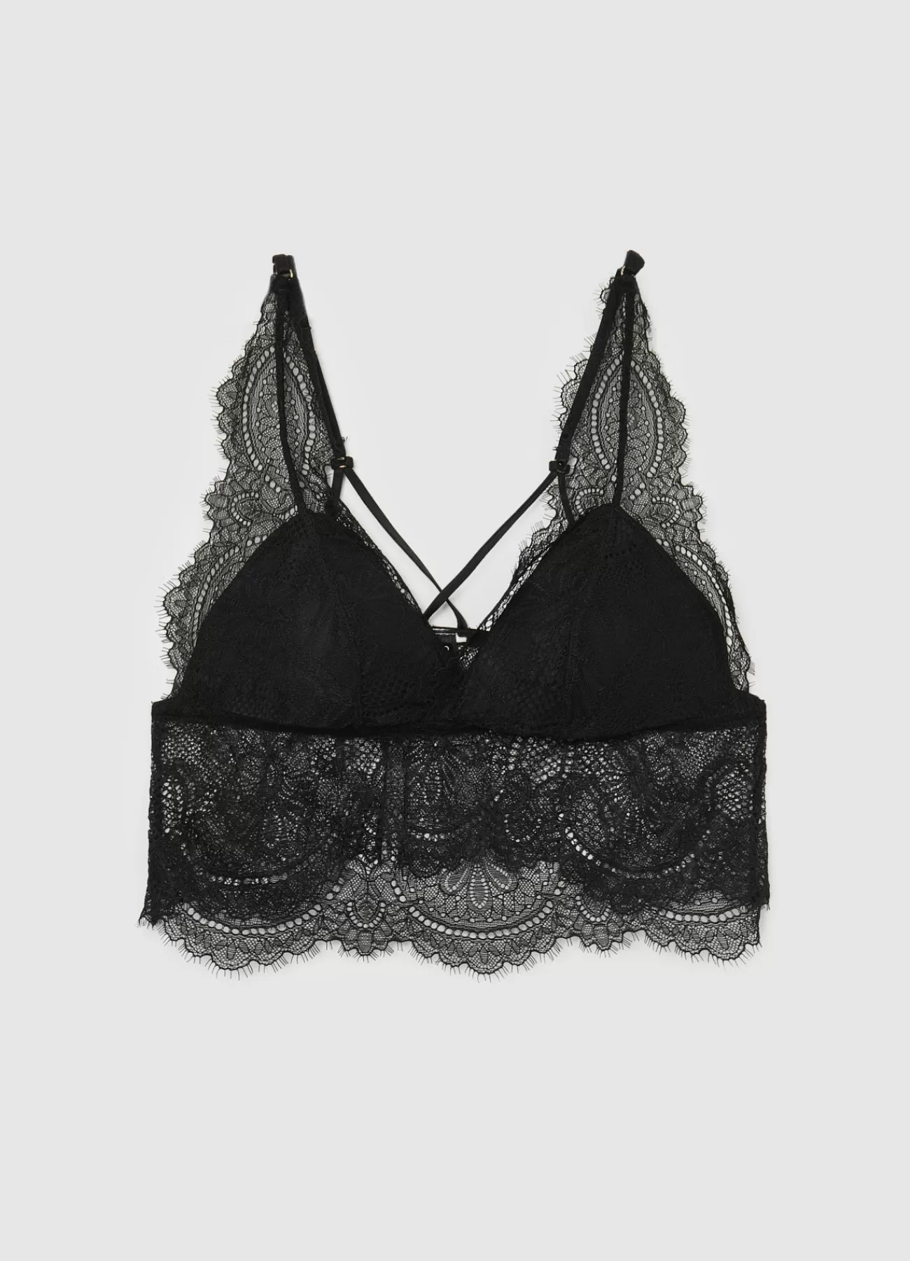 CALLIOPE Bralette In Pizzo Ultrablack Cheap