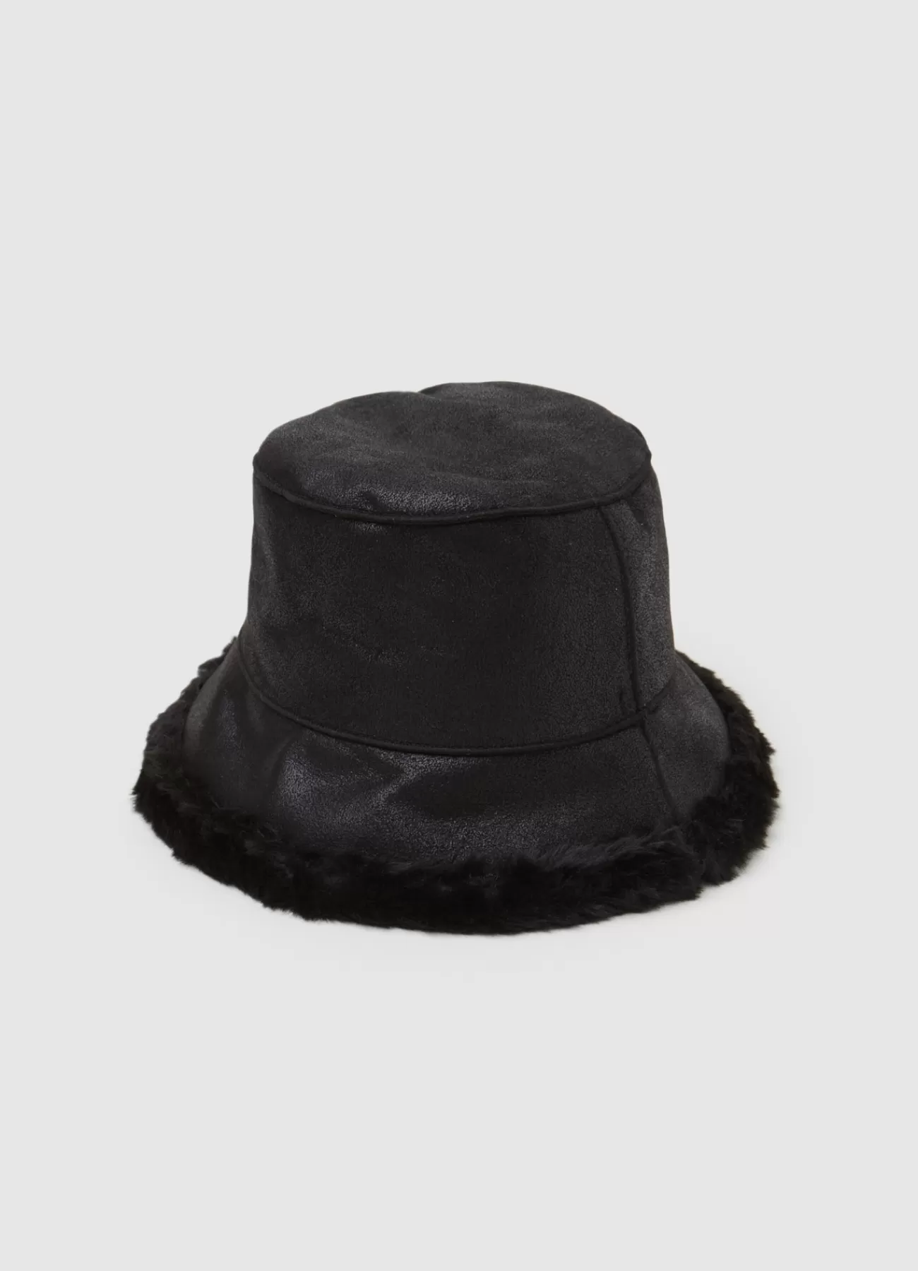 CALLIOPE Cappello Da Pescatore Con Finto Pelo Ultrablack Cheap