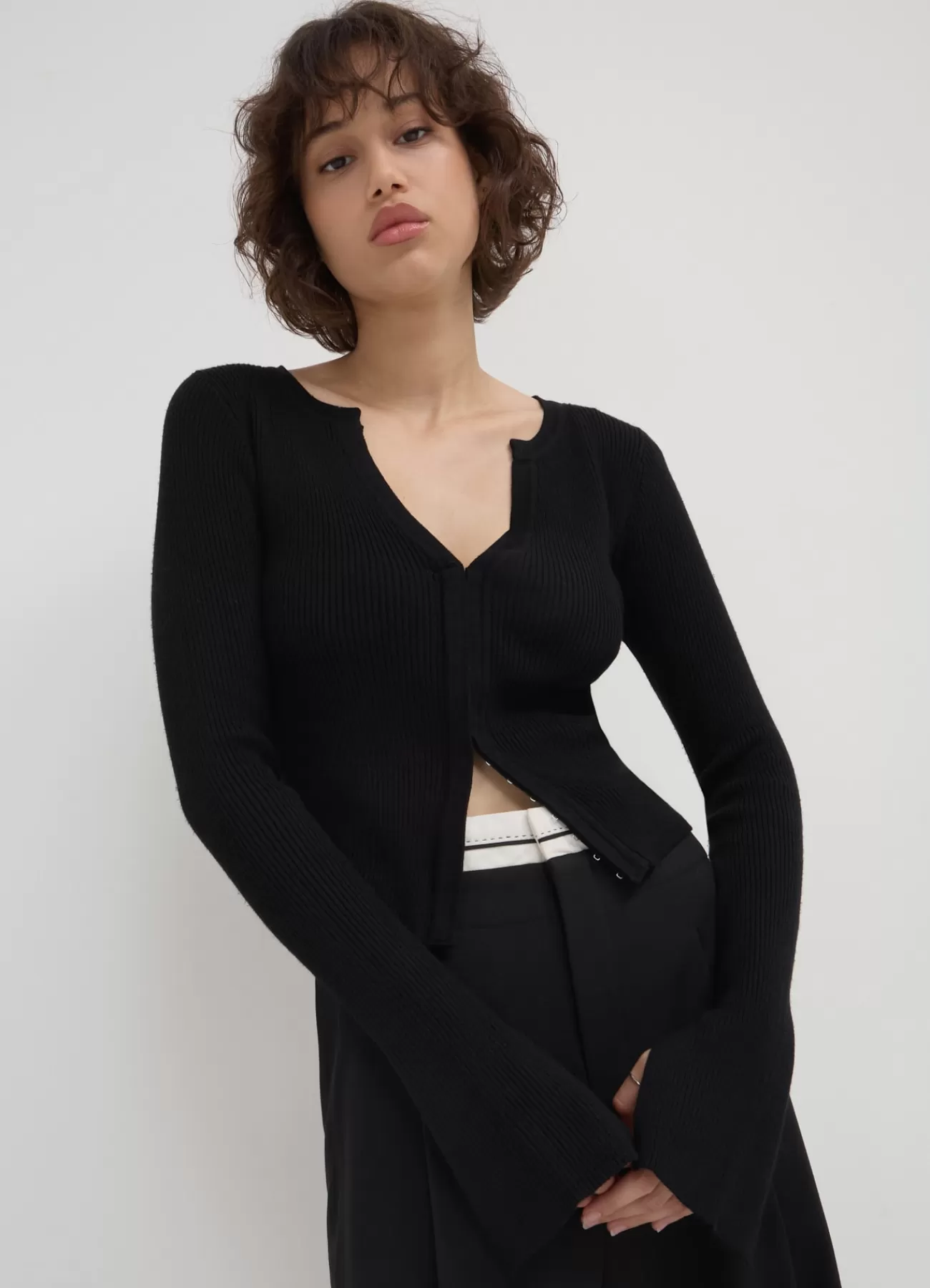 CALLIOPE Cardigan Con Gancetti Ultrablack Store