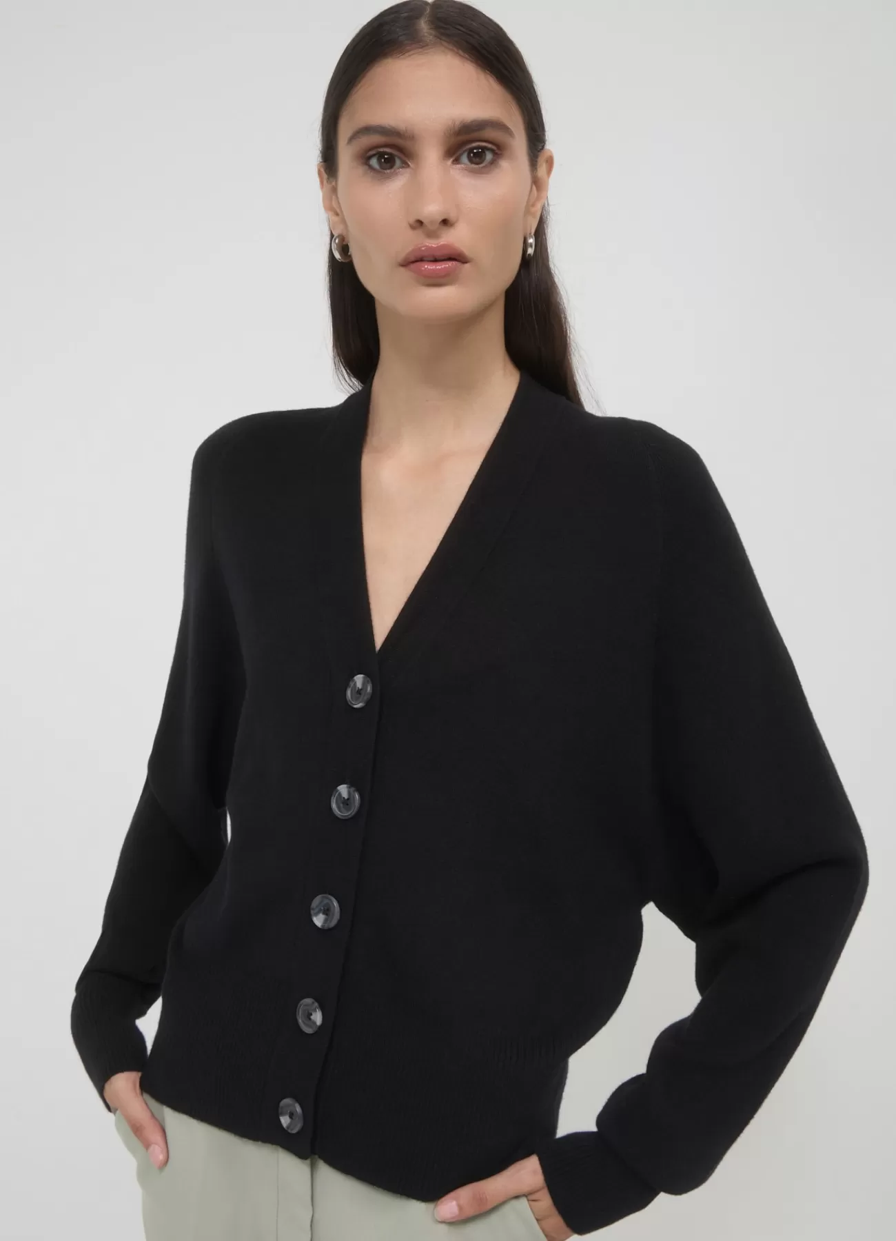 CALLIOPE Cardigan Scollo A V Ultrablack Online