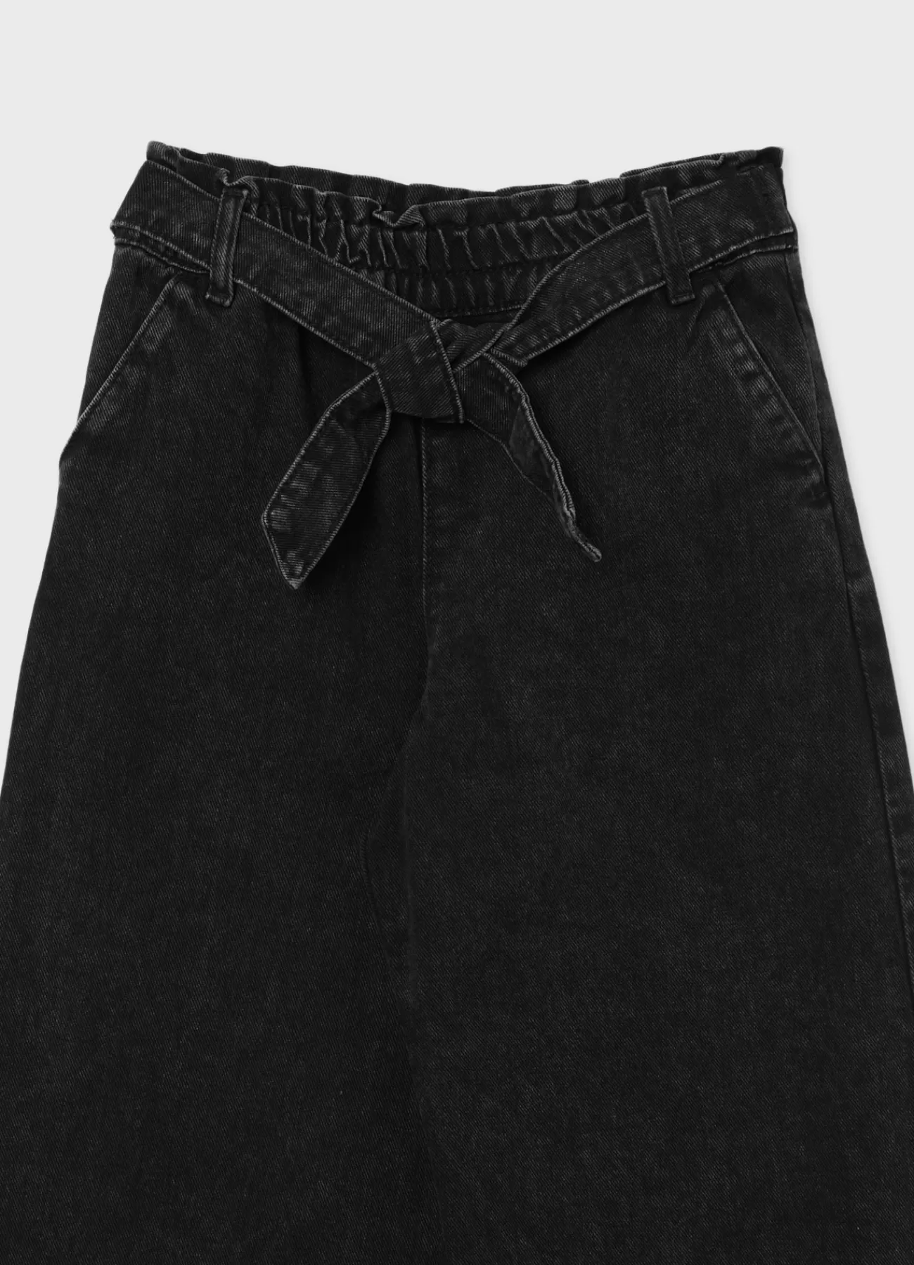 CALLIOPE Jeans Cropped Con Fusciacca Nero denim Cheap