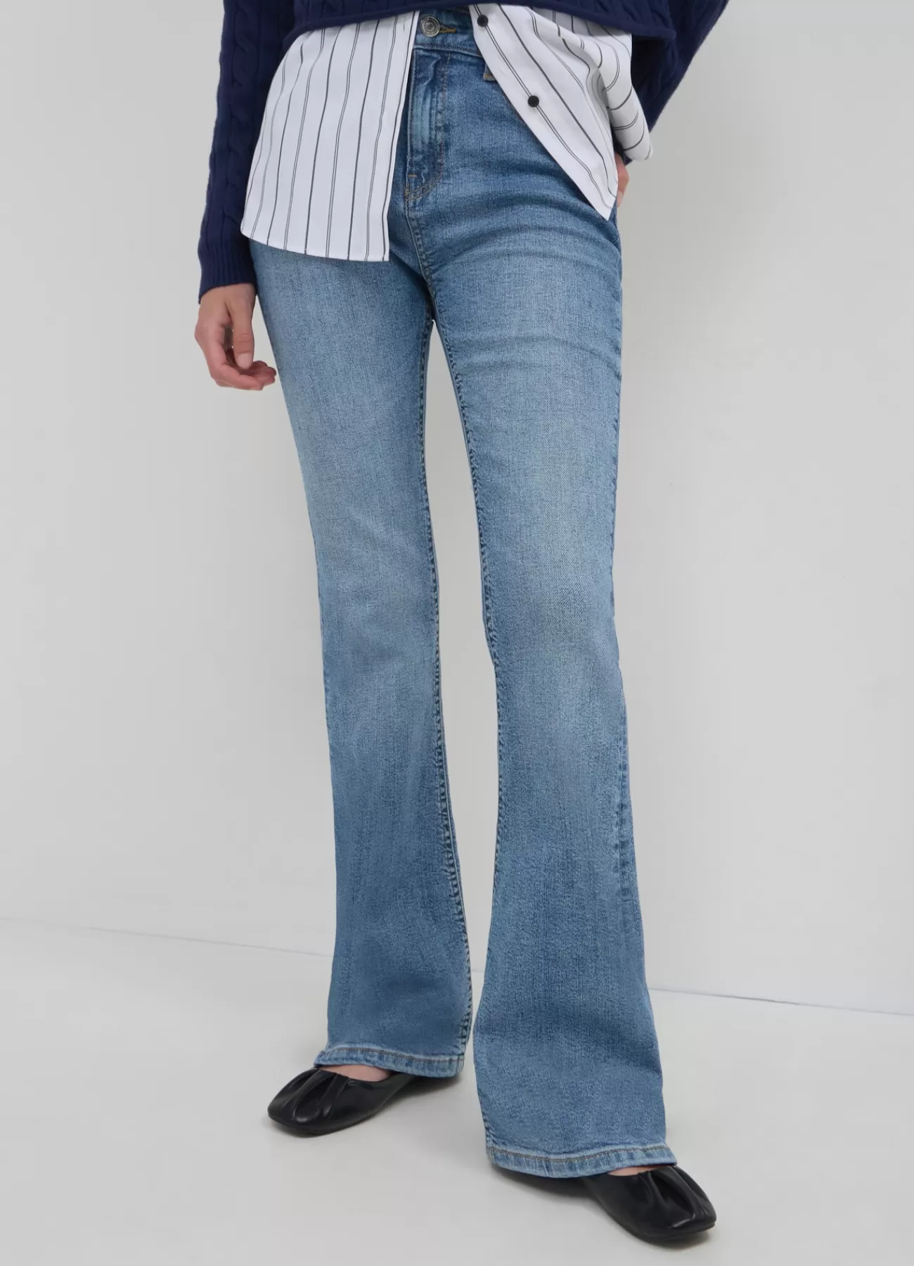 CALLIOPE Jeans Flare Blu denim medio Clearance