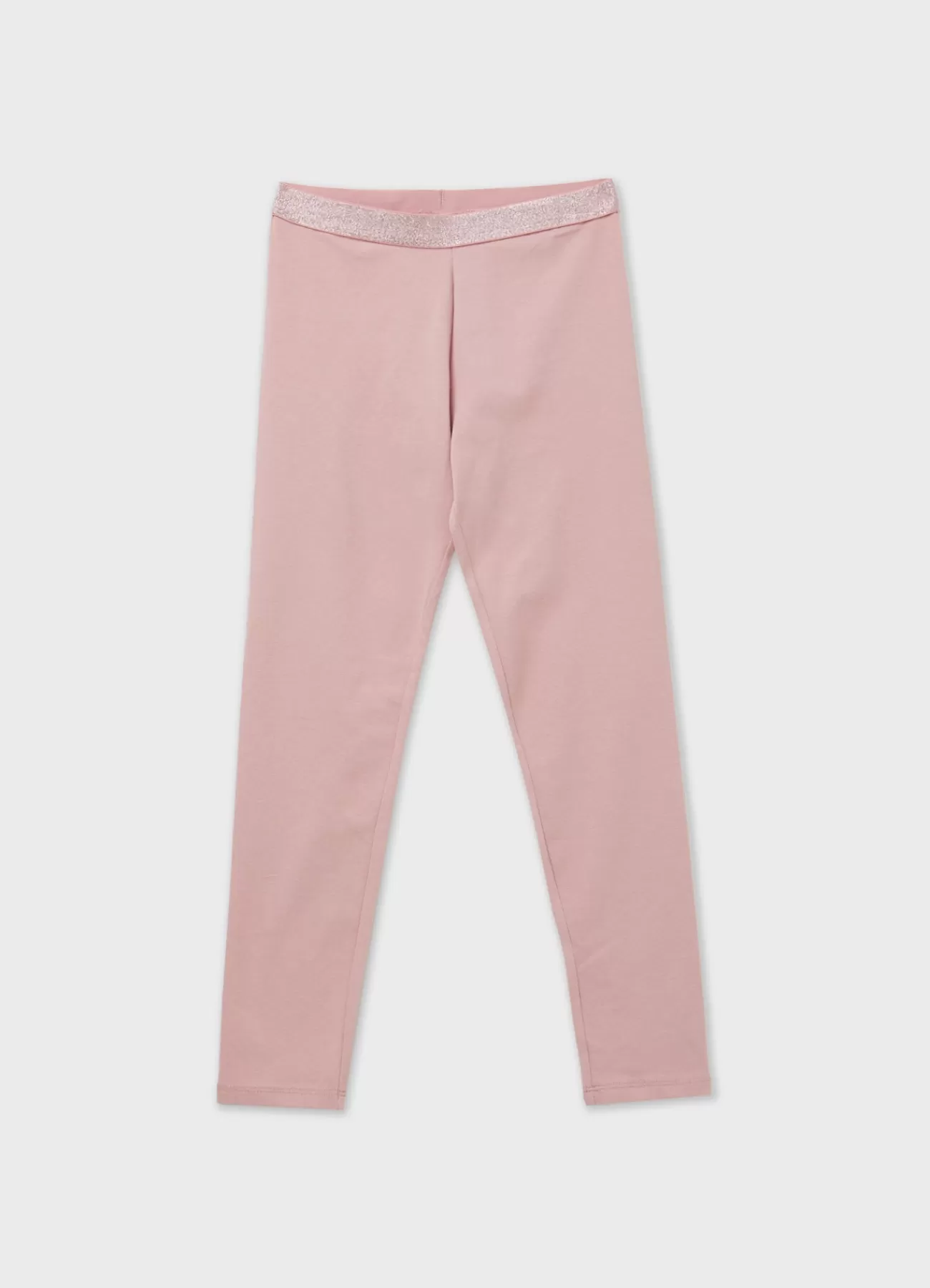 CALLIOPE Leggings Basic Tinta Unita Vita Lurex. + Colori Rosa antico Outlet