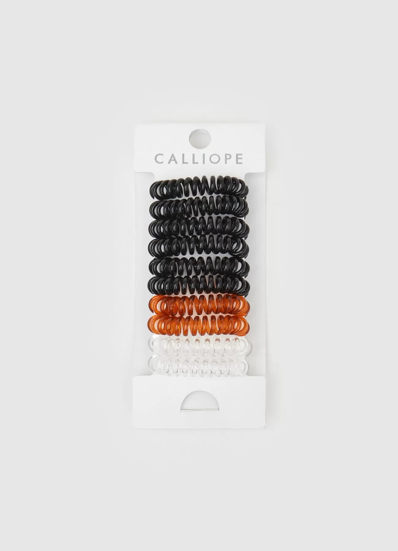 CALLIOPE Pack 10 Elastici Per Capelli Ultrablack Fashion