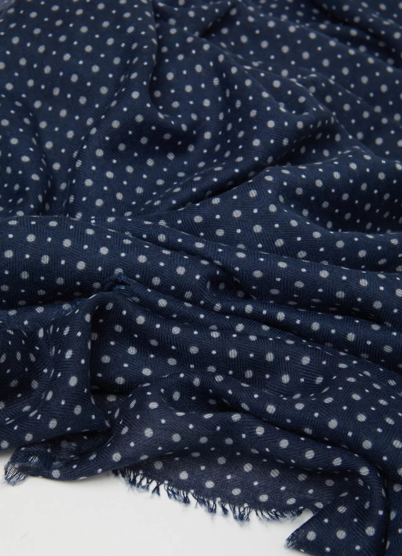 CALLIOPE Pashmina Pois Var blu notte Best Sale